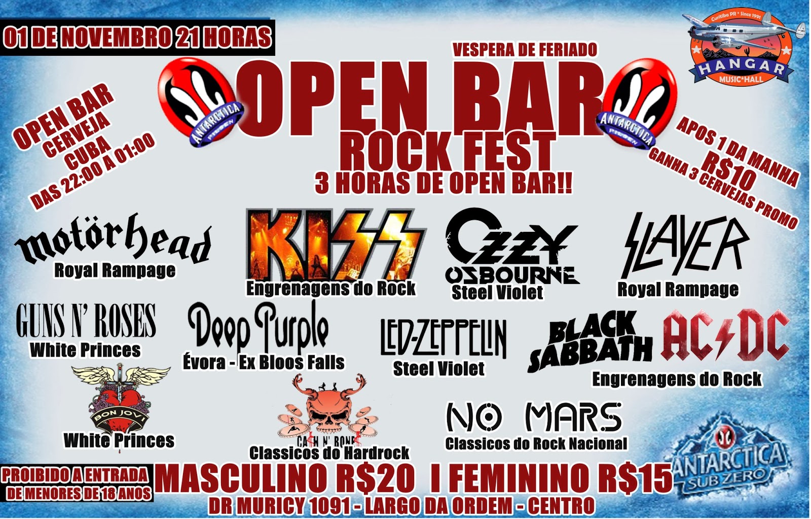 01/11 – Open Bar Rock Fest