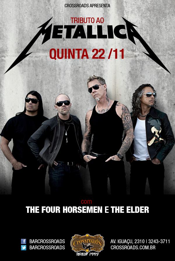 22/11 – Tributo ao Metallica