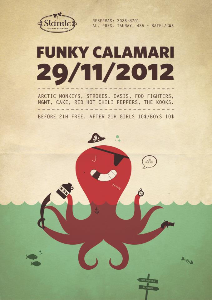 29/11 – Funky Calamari