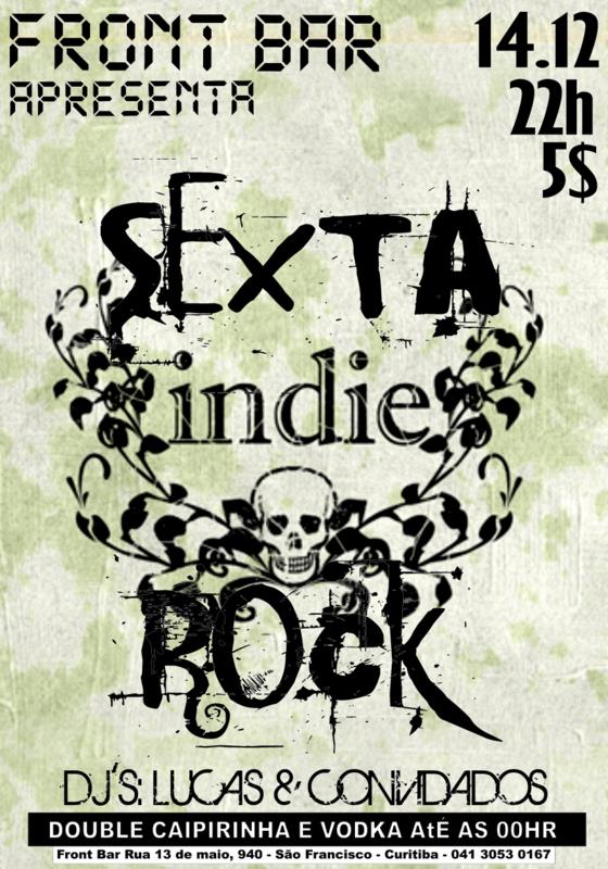 14/12 – Sexta indie rock