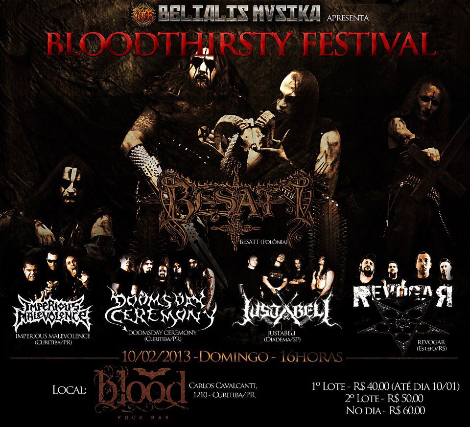 10/02 – Bloodthirsty Festival
