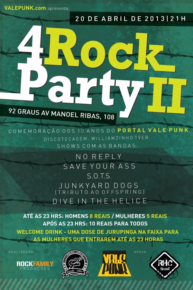 20/04 – 4 Rock Party II