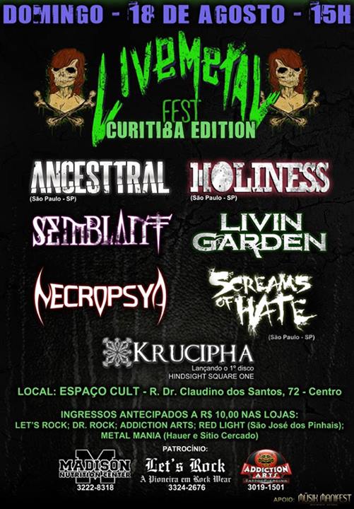 18/08 – Livemetal Fest
