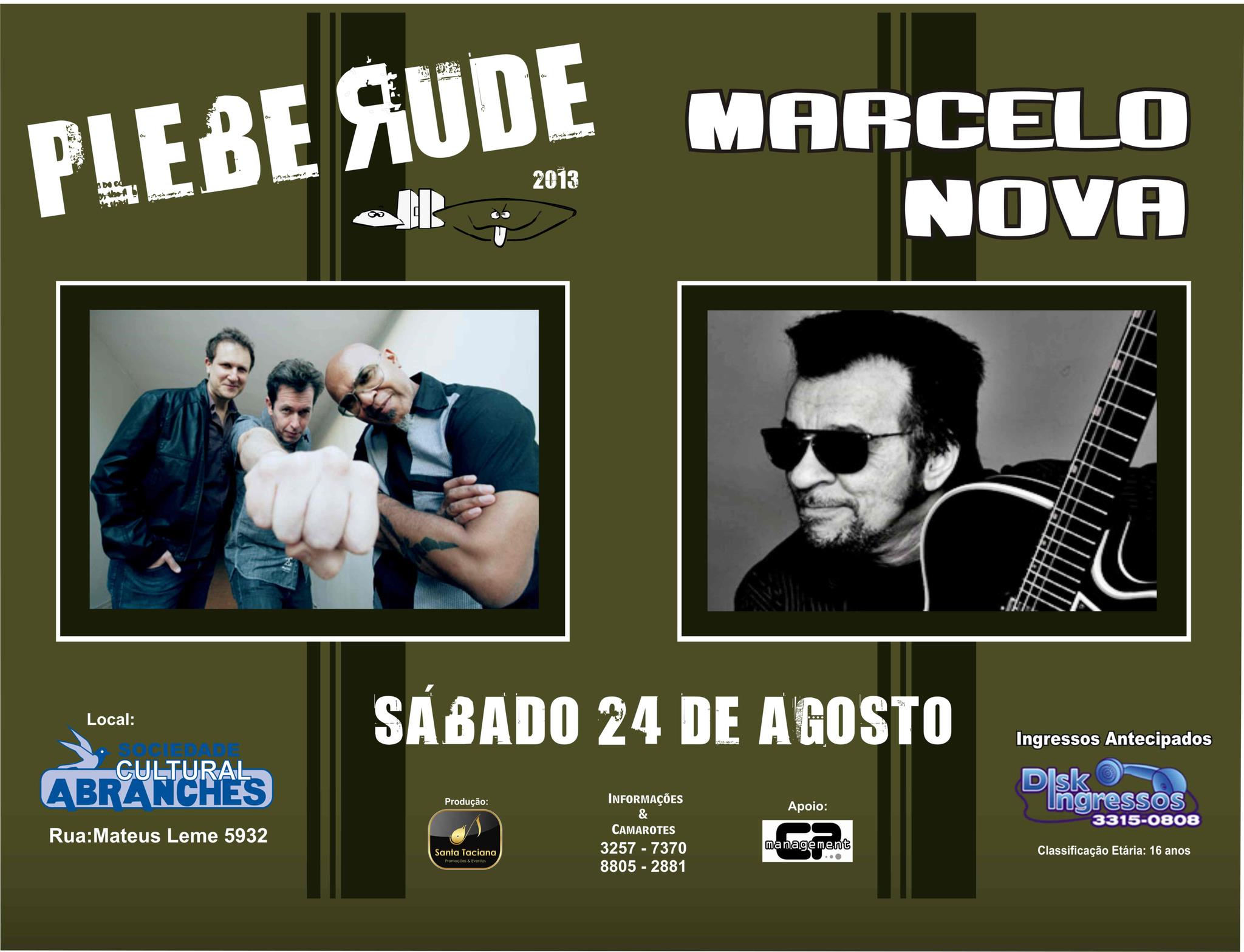 24/08 – Plebe Rude & Marcelo Nova